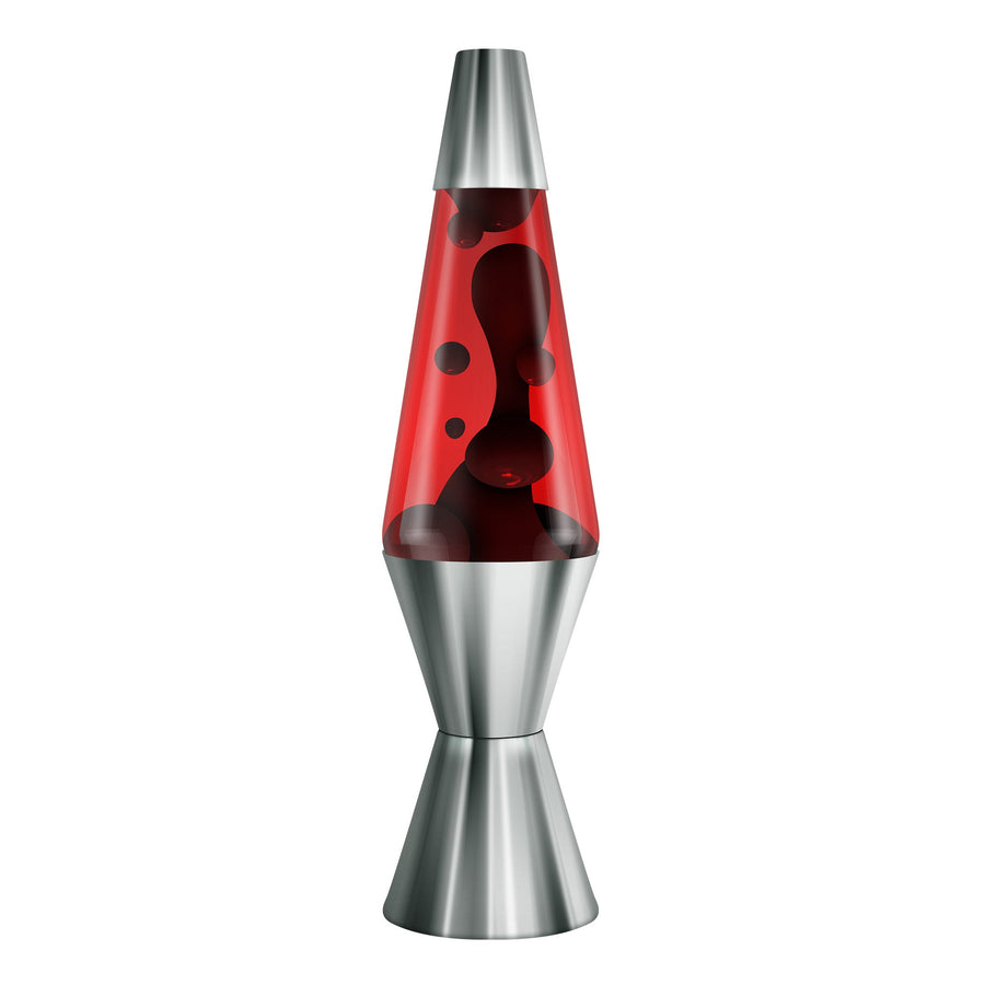 14.5" LAVA LAMP CHROME PLATED CRIMSON [ZHKG]