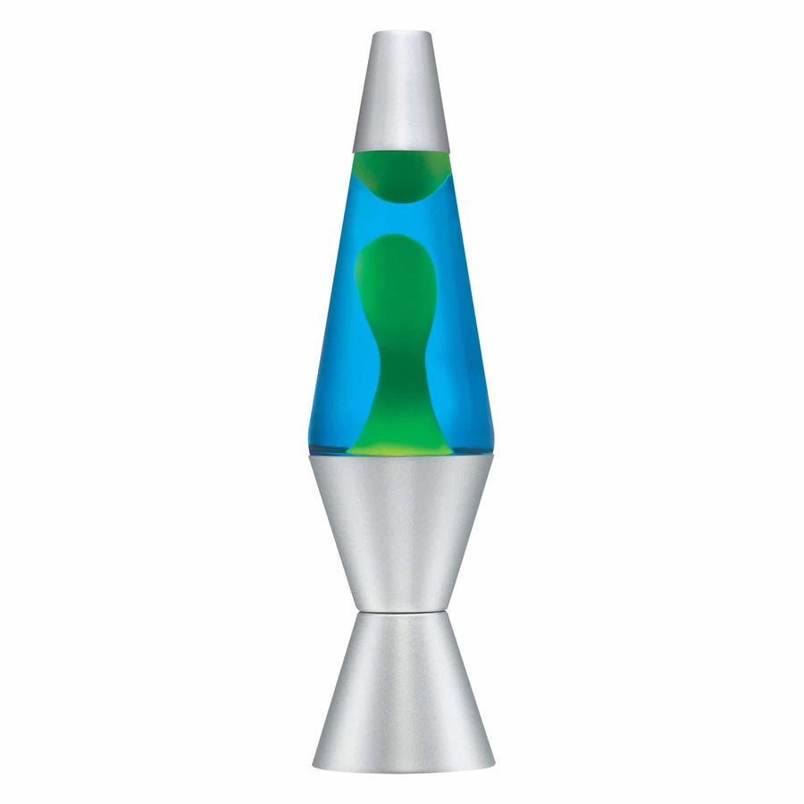 14.5" LAVA LAMP - YELLOW/BLUE/SILVER [PNMK] [PNMKRU]