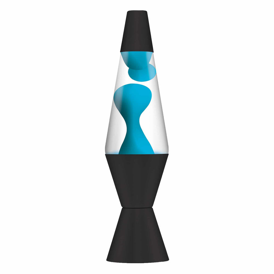 14.5" LAVA LAMP NEON - BLUE/CLEAR/BLACK [R1T3]