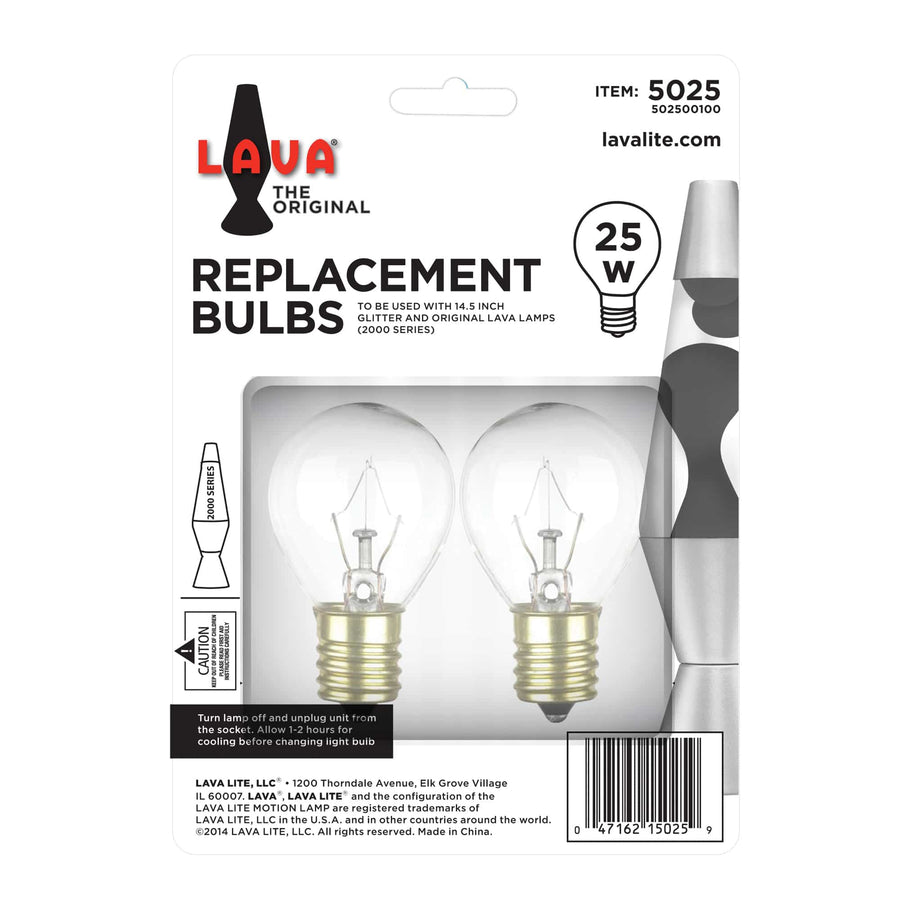 25W LAVA LAMP LIGHT BULB W/TRAY [2NGA]